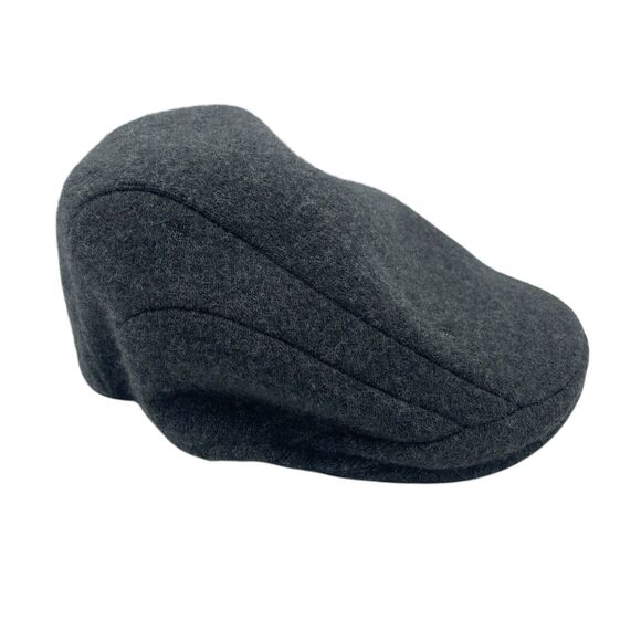 Kangol Hat Wool 507 Mens Newsboy Flat Cap Gray Sz Small - Picture 2 of 6